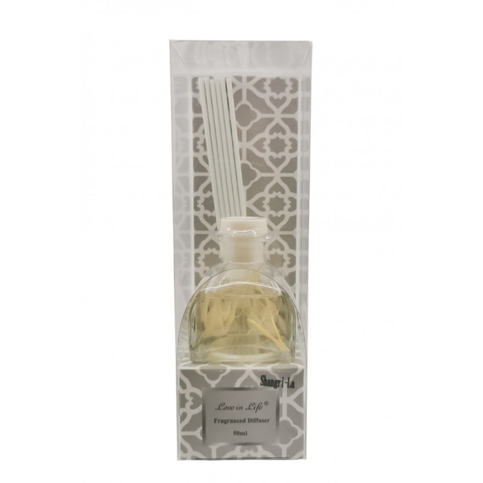 Odorizant de camera Love is Life Mandala Scent, aroma Shangri-La, 50 ml, sticla transparenta, betisoare incluse, Doty®️ [1]