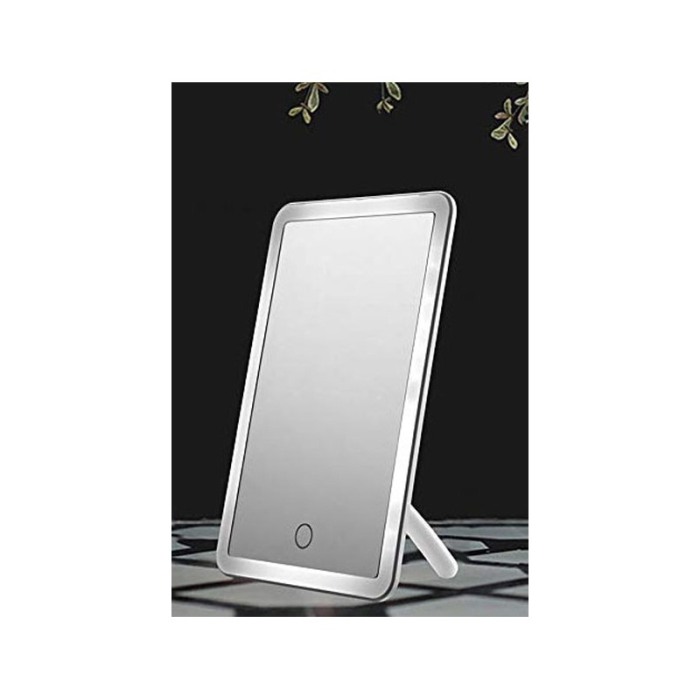 Oglinda SmartMirror portabila cu leduri pentru machiaj, alba,Doty [6]