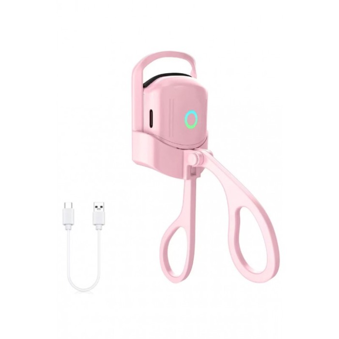 Ondulator electric pentru gene FlawLashes Doty®, USB inclus, usor de utilizat, efect imediat, roz [2]