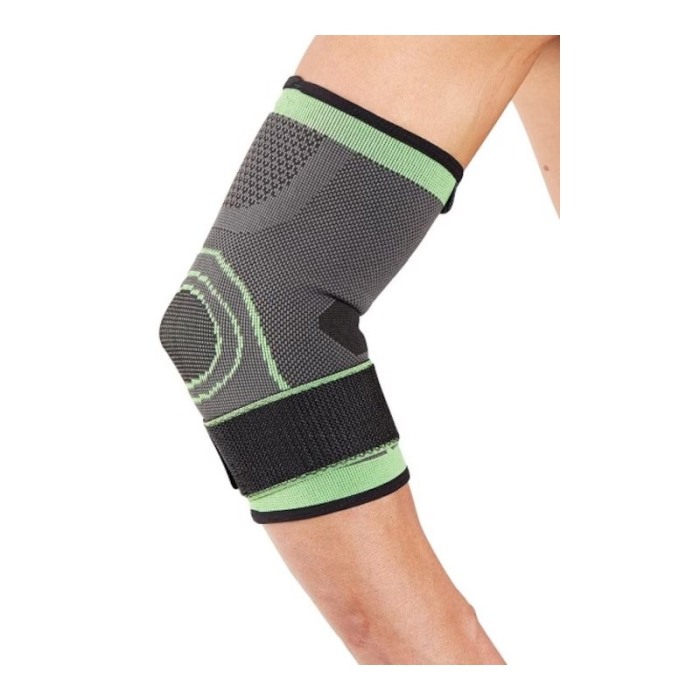 Orteza pentru cot SafeElbow Doty.ro®, reglabila, amelioreaza durerile in timpul exercitiilor, gri/verde [4]