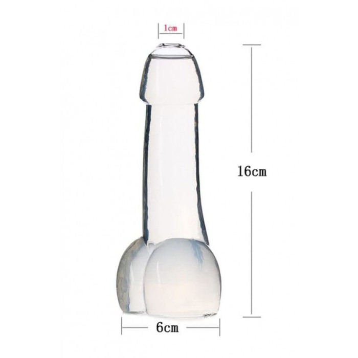 Pahar Taboo Glass, sticla, transparent, 15x6x5 cm, 150 ml [5]