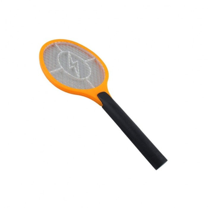 Paleta electrica Bolt Fly pentru tantari si alte insecte, cu baterii, eficienta, 48x19 cm, portocaliu [3]