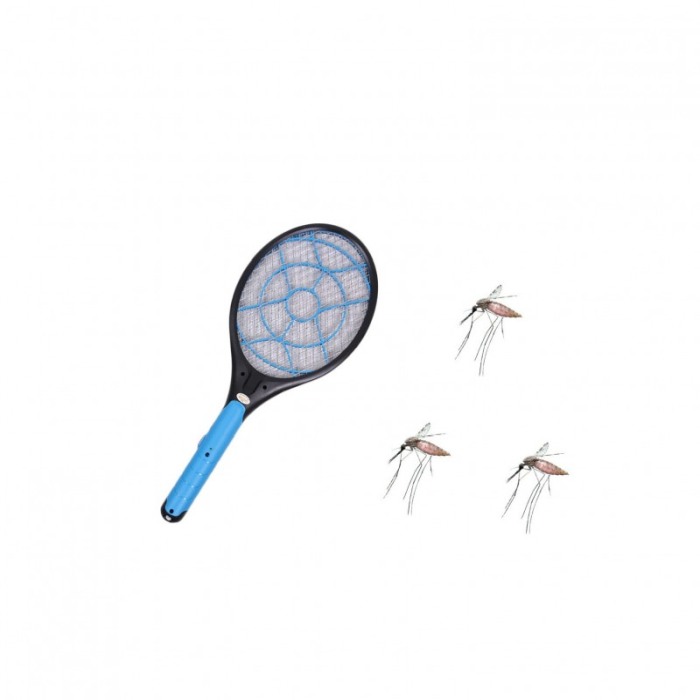Paleta electrica Supreme Bolt Fly pentru tantari si alte insecte, cu baterii, eficienta, 50x20 cm, albastru [3]