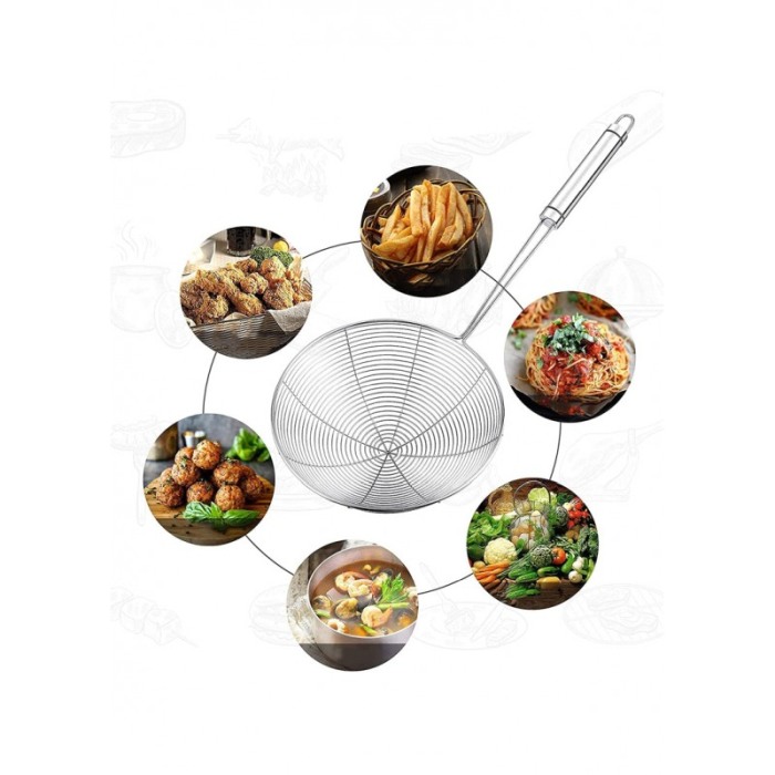 Paleta tip plasa DoneFries, pentru cartofii prajiti, din otel inoxidabil, 39 cm, argintiu, Doty® [5]