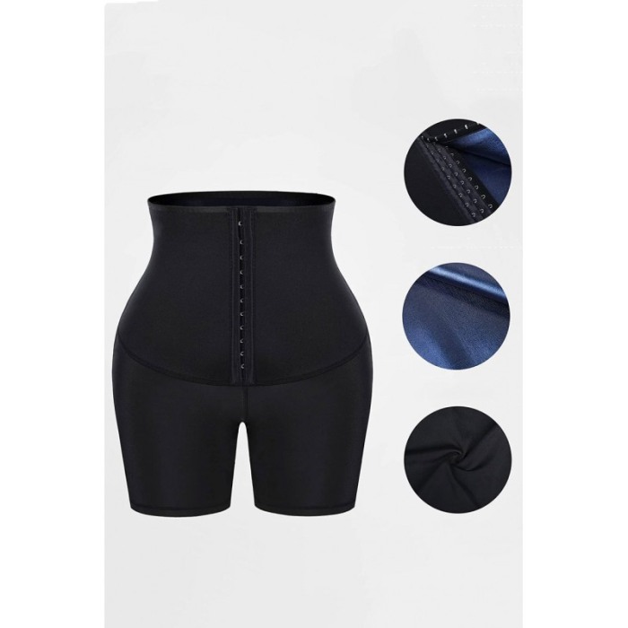 Pantaloni sport pentru femei SaunaSlim, din neopren, efect de sauna, marime L/XL,negru, Doty®️ [3]