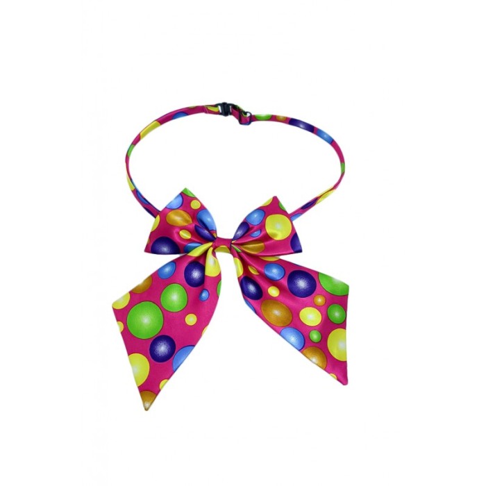Papion tip funda Fashion Ally , pentru animale de companie, mici,44-32 cm, reglabila, model baloane, multicolor [2]