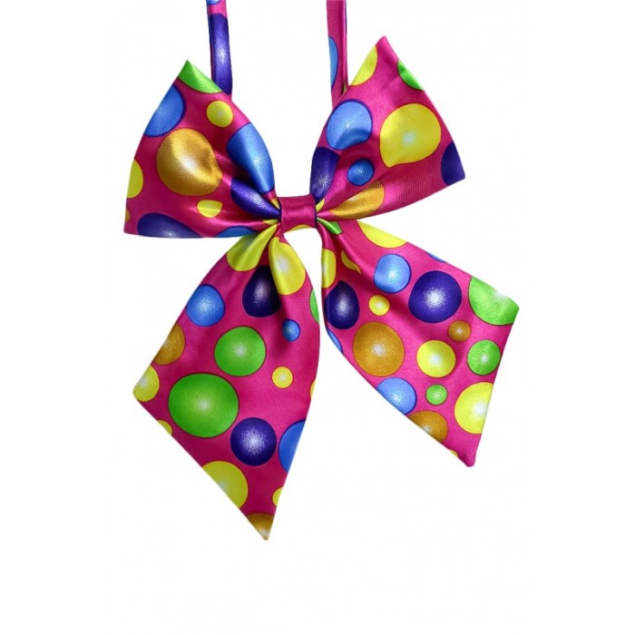 Papion tip funda Fashion Ally , pentru animale de companie, mici,44-32 cm, reglabila, model baloane, multicolor [4]