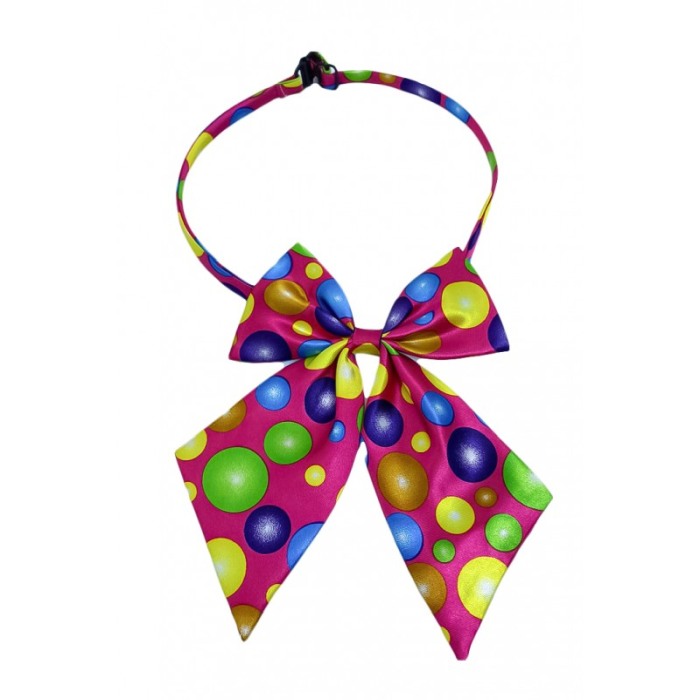 Papion tip funda Fashion Ally , pentru animale de companie, mici,44-32 cm, reglabila, model baloane, multicolor [3]