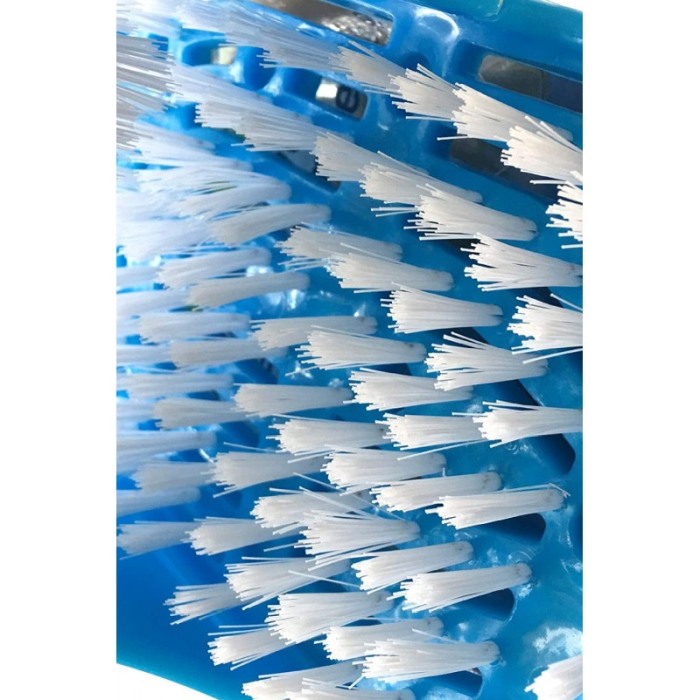 Papuc Happy Feet pentru spalat si masat picioare,perie, piatra ponce, usor si eficient,marime universala, albastru,doty [4]