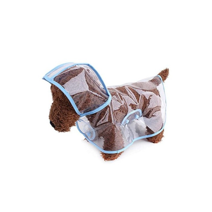 Pelerina de ploaie Inky Doggo ,pentru animalele de companie de talie medie,25 cm, albastru [1]