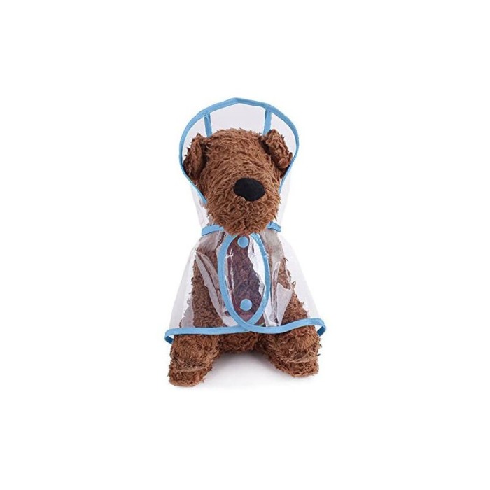 Pelerina de ploaie Inky Doggo ,pentru animalele de companie de talie medie,25 cm, albastru [2]