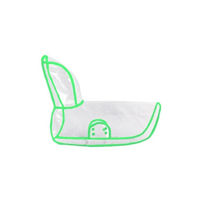 Pelerina de ploaie Inky Doggo , pentru animalele de companie de talie mica, 25 cm, verde [5]
