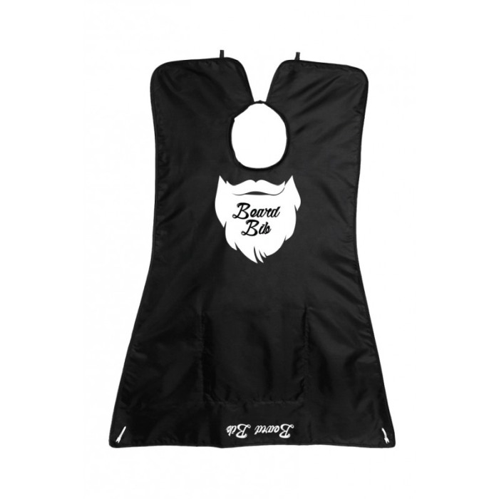 Pelerina pentru tuns barba Garibaldi, cu ventuze pentru oglinda, usor de folosit, 109 x 65 cm, negru [1]