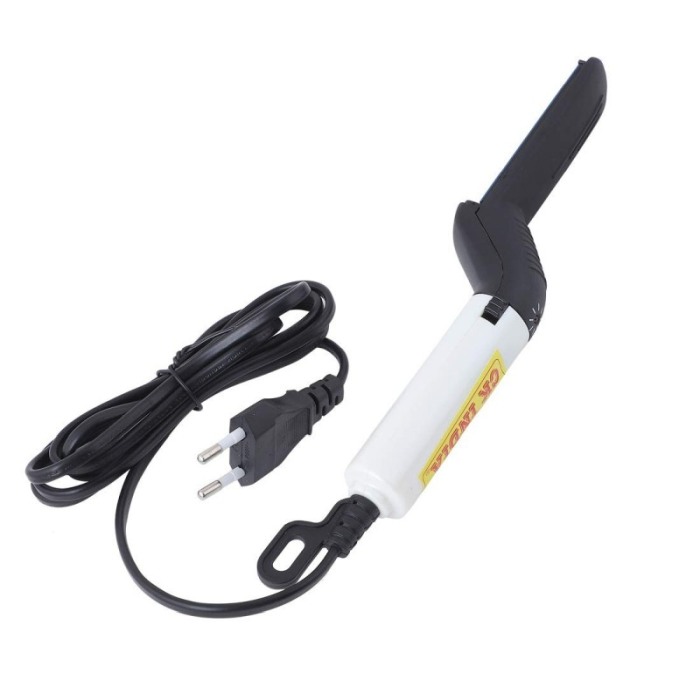 Perie electrica pentru barbati, indreapta parul si barba,incalzire rapida, usor de utilizat,maner simplu si ergonomic, alb/negru [4]