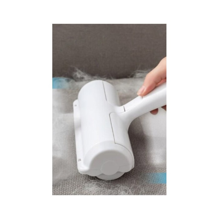 Perie HandBrush Doty.ro®, pentru curatarea parului de animale de pe suprafete, reutilizabila, 19.5x19 cm, alb [8]
