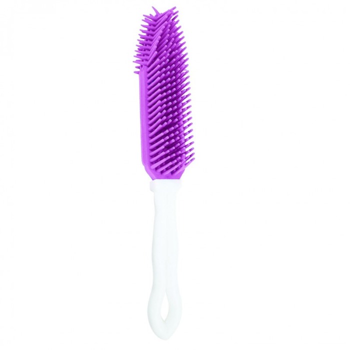 Perie multifunctionala Multi Hair Remover, din silicon, pentru animale si suprafete, 26 cm, roz [4]