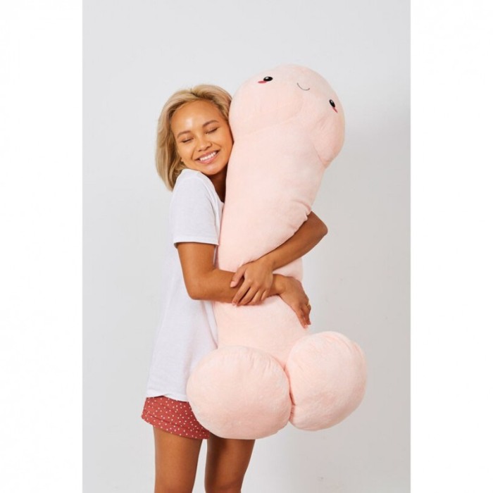 Perna Body Part Pillow, design creativ, materiale de calitate, 100 cm , crem [5]