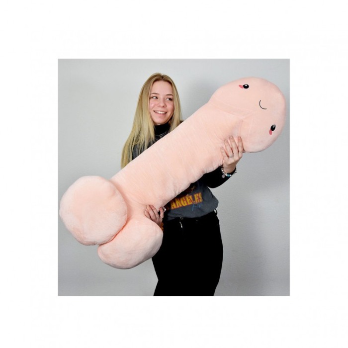 Perna Body Part Pillow, design creativ, materiale de calitate, 100 cm , crem [3]