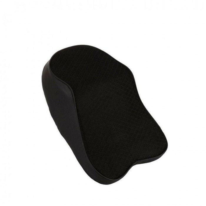 Perna cervicala pentru scaunul masinii Support Pillow, din spuma cu memorie, usor de montat, universala, 30x23 cm, negru [4]