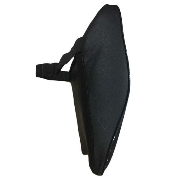 Perna cervicala pentru scaunul masinii Support Pillow, din spuma cu memorie, usor de montat, universala, 30x23 cm, negru [2]