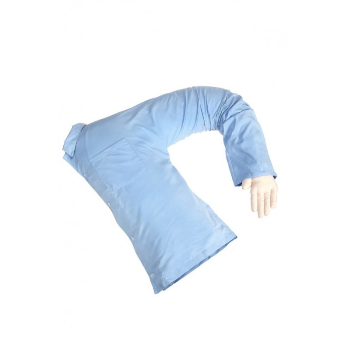Perna Warm Arm, design realist , bumbac si poliester fara alergeni , 55 x 10,5 x 35 cm , albastru [6]
