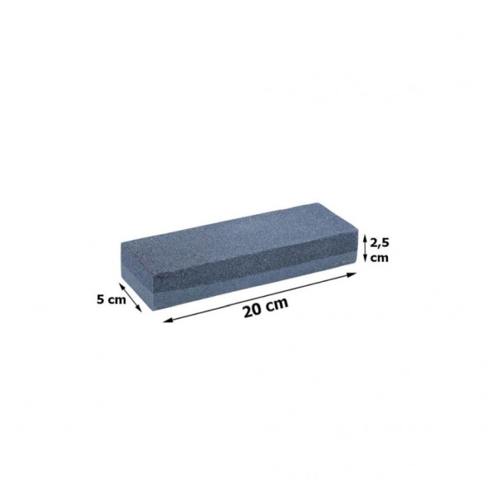 Piatra universala pentru ascutit SharpNow Doty® cutite/foarfece/coase, 20 cm, forma dreptunghiulara, gri [3]