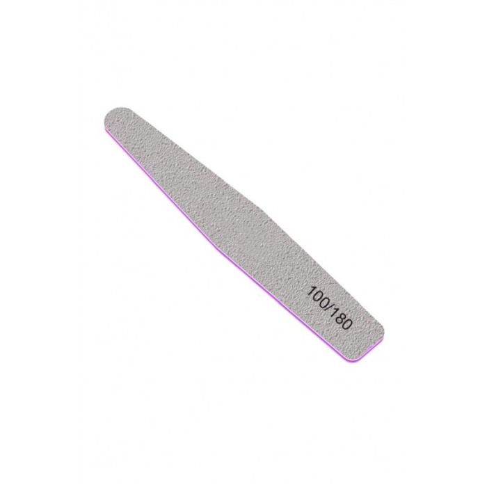 Pila de unghii Naily's Doty.ro®, cu 2 fete, forma romb, 18 cm, granulatie 100/180, gri [3]