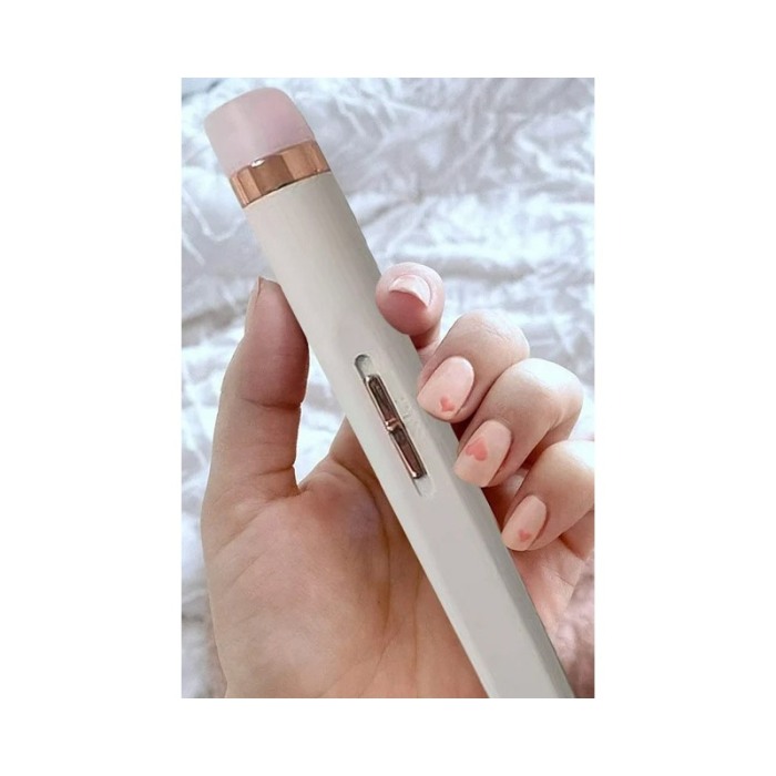Pila electrica ShinnyNail Doty®, cu 5 rezerve, imbunatateste luciu natural al unghiei, USB inclus, alb [3]
