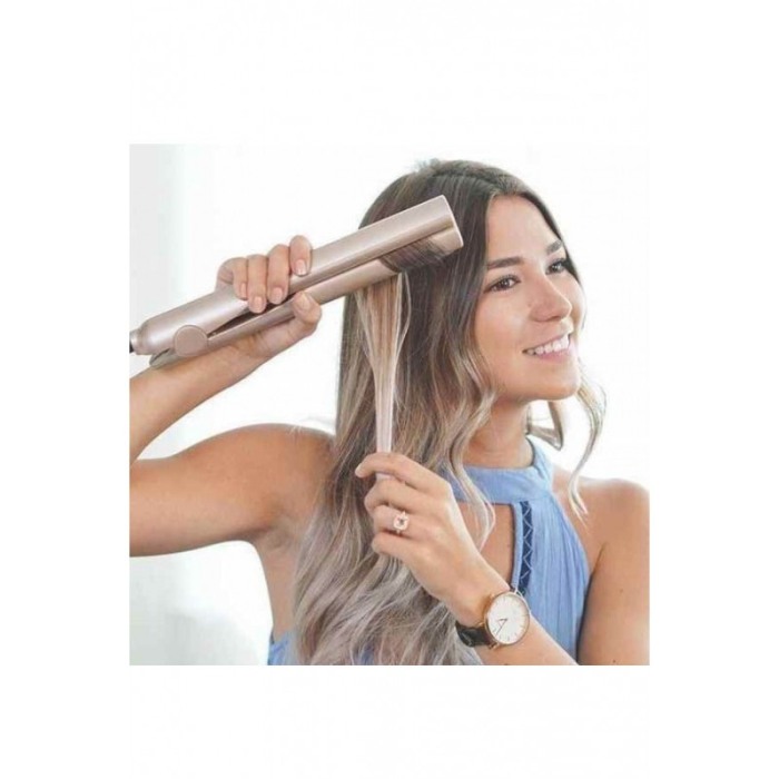 Placa 2 in 1 HairCurling pentru ondulat parul, invelis ceramic, temperatura reglabila pana la 230 C ,functie antistatica,design [3]