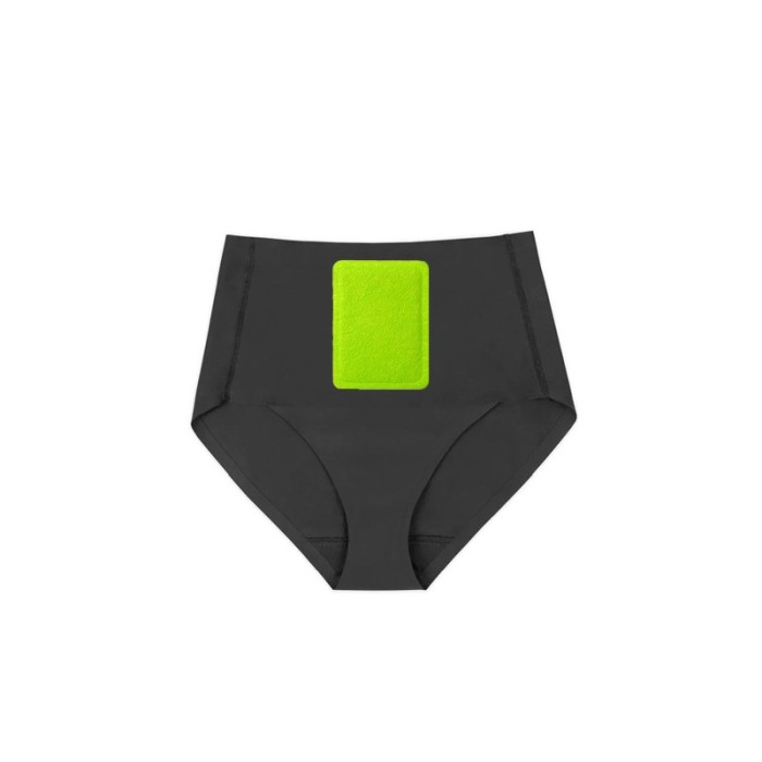 Plasture menstrual LessPain, efect de incalzire, amelioreaza durerilor menstruale, cu ulei esential de ghimbir, 13x9 cm, Doty®️ [3]