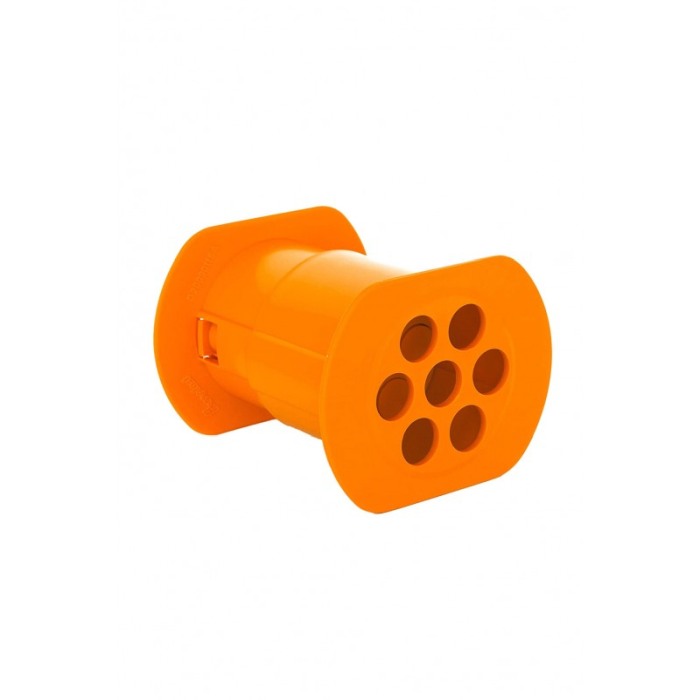 Presa manuala Sausage Press, pentru mici si carnati, 11x8 cm, portocaliu [1]
