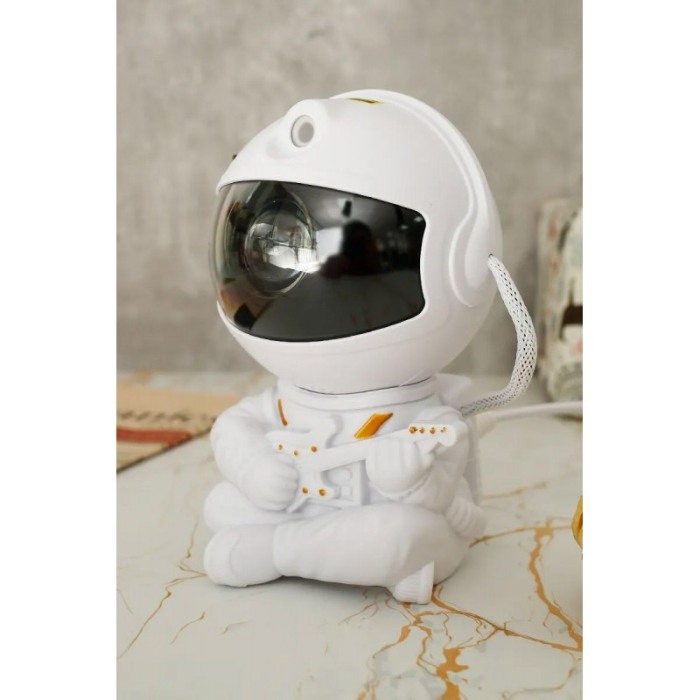 Proiector Guitar AstroGalaxy, lampa de veghe, 8 moduri de operare diferite, telecomanda si USB, 12.5x8.5 cm, alb, Doty® [10]