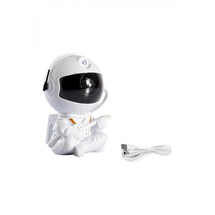 Proiector Guitar AstroGalaxy, lampa de veghe, 8 moduri de operare diferite, telecomanda si USB, 12.5x8.5 cm, alb, Doty® [9]
