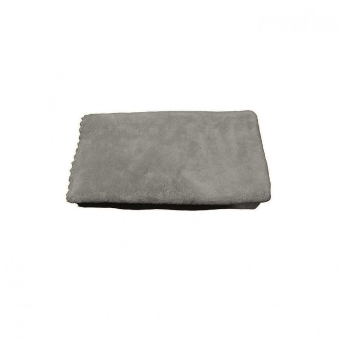 Prosop din microfibra SoftTowel, pentru fata sau maini, design minimalist, 70x34 cm, gri, Doty®️ [3]