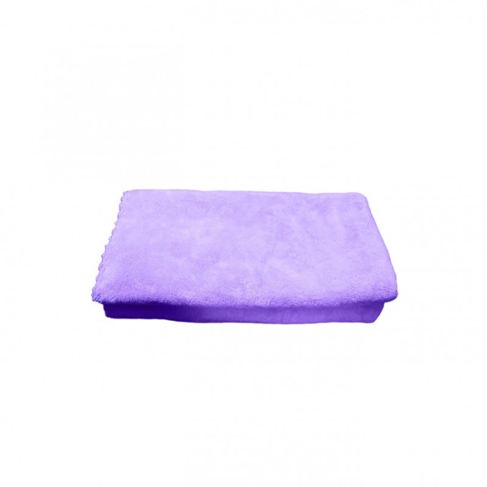 Prosop din microfibra SoftTowel, pentru fata sau maini, design minimalist, 70x34 cm, mov, Doty®️ [1]