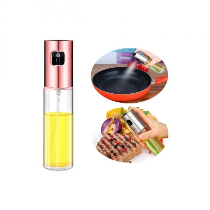 Pulverizator pentru ulei sau otet Spray It, sticla/plastic, usor de utilizat, 100 ml, manual, aramiu [2]