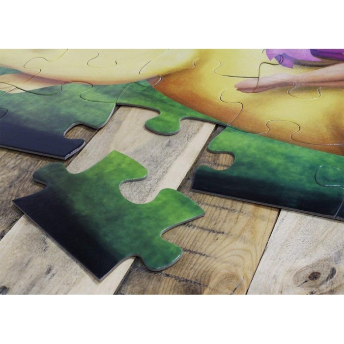 Puzzle cu piese mari, imprimeu cu Insecte viu colorate , multicolor, 48 piese, 90 cm x 60 cm ,Doty [4]