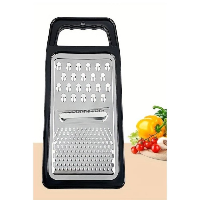 Razatoare 3 in 1 HandGrater, pentru razuire fina, grosiera si feliere, 25x10 cm, negru, Doty® [5]