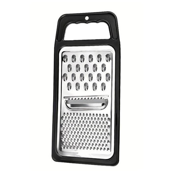 Razatoare 3 in 1 HandGrater, pentru razuire fina, grosiera si feliere, 25x10 cm, negru, Doty® [4]