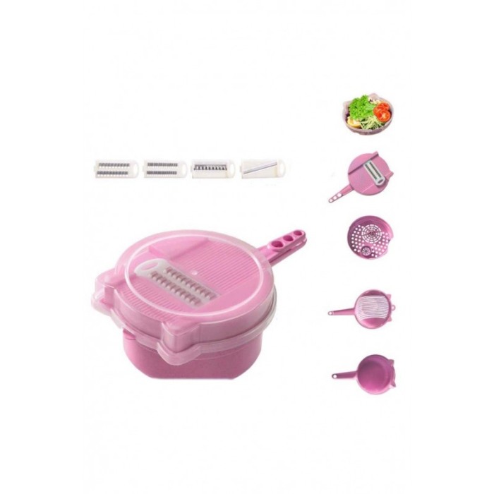 Razatoare multifunctionala, 9 accesorii incluse, 6  tipuri de lame,separator de ou, capac protector, materiale de calitate, desi [3]