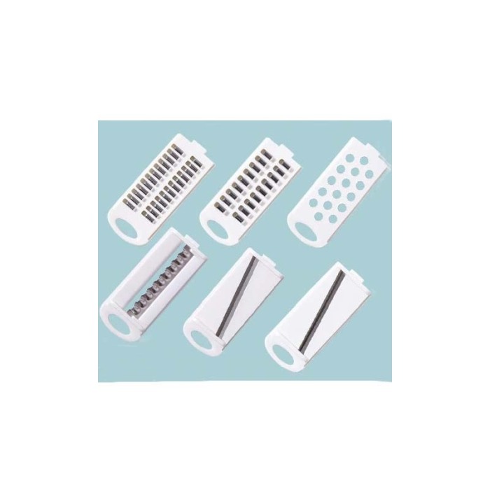 Razatoare multifunctionala, accesorii incluse, 6  tipuri de lame,separator de ou, capac protector, materiale de calitate, design [5]