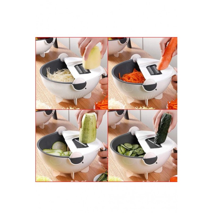 Razatoare multifunctionala White Ball Cutter, accesorii incluse, materiale de calitate, alb [3]
