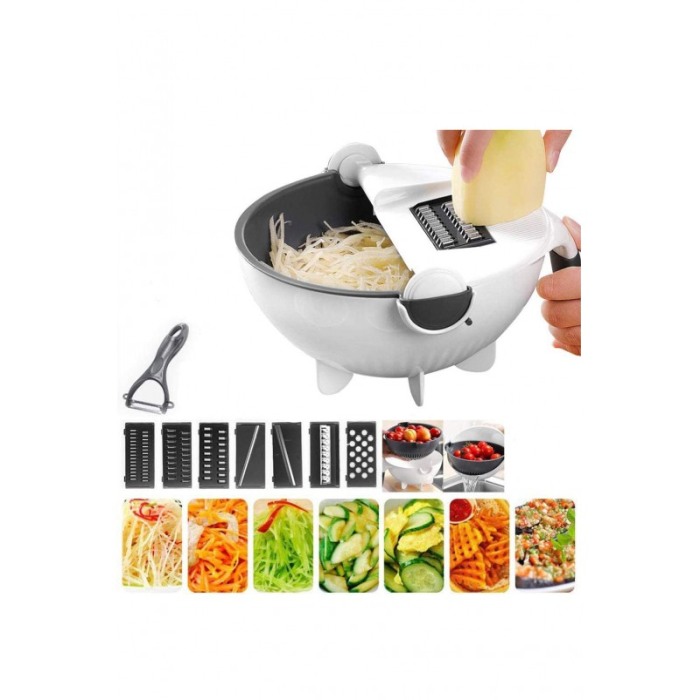 Razatoare multifunctionala White Ball Cutter, accesorii incluse, materiale de calitate, alb [2]