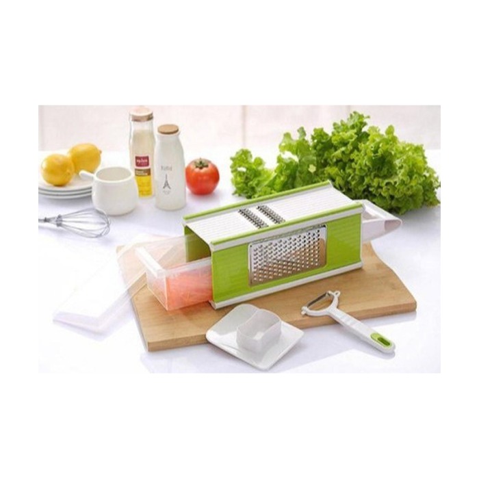 Razatoarea multifunctionala cu maruntitor, taietor si curatator de legume Greens 4 in 1, accesorii incluse, 4 tipuri de lame,rec [5]