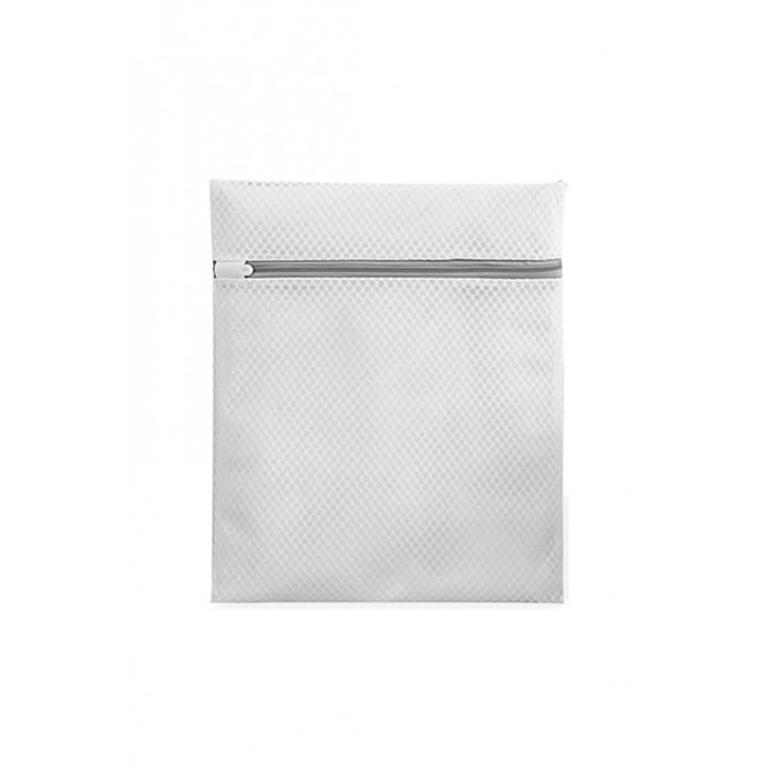 Sac de spalat rufe delicate BagWasher, pentru masina de spalat, material textil, cu fermoar, 30x40 cm, alb, Doty®️ [1]
