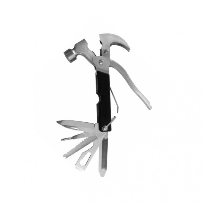 Scula multifunctionala Multi18Tool, 18 accesorii incluse , materiale de calitate, utila,maner antiderapant,argintiu/negru [5]