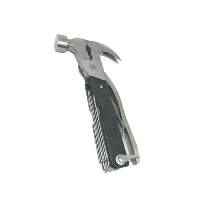 Scula multifunctionala Multi18Tool, 18 accesorii incluse , materiale de calitate, utila,maner antiderapant,argintiu/negru [6]