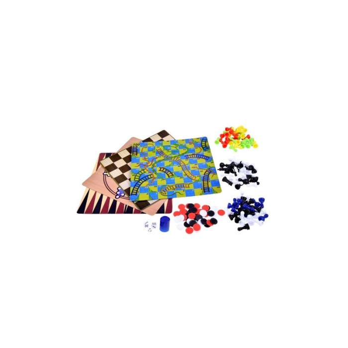 Set 12 in 1 jocuri de societate AllGamesIn Doty®, jocuri complete, interactive si educative, 16 cm dimensiune cutie [7]