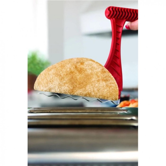 Set 2 accesorii Instant Taco, pentru prajitorul de paine, materiale de calitate, usor de utilizat, rosu, 13 cm [2]