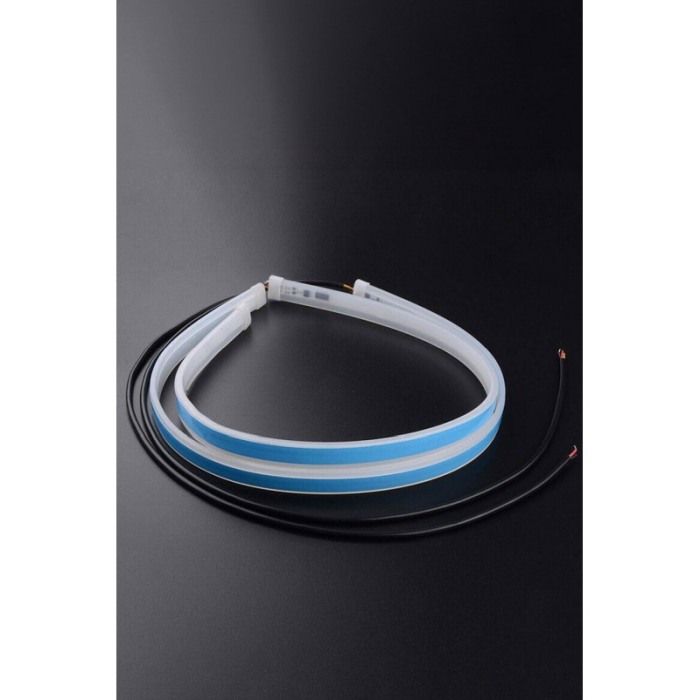 Set 2 benzi LED flexibile slim, DRL cu semnalizare secventiala, compatibile cu orice tip de masina DC12V, 30 cm, Doty®️ [6]